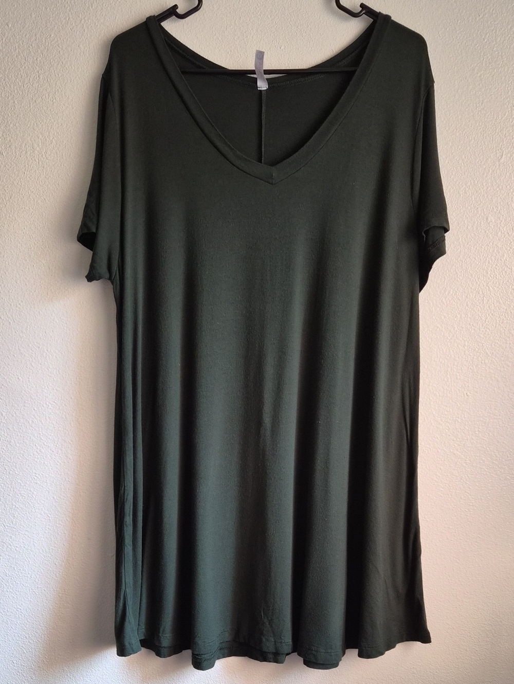 Dark Green T Shirt Dress Size 3X